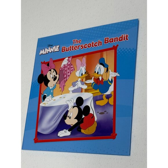 Disney Minnie The Butterscotch Bandit Children’s Book by Catherine Hapka NEW - Picture 2 of 3
